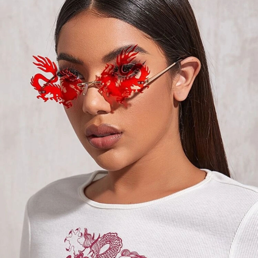 Red Dragon glasses
